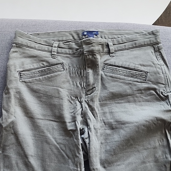 Women's Gap camo/moss green business casual legging. - Picture 3 of 14